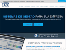 Tablet Screenshot of grupoease.com.br